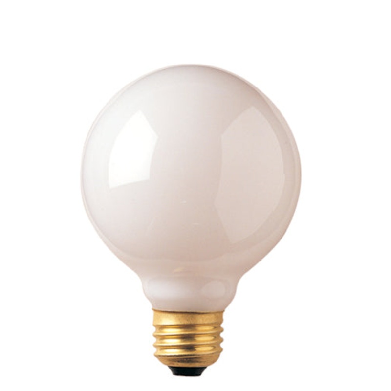 Bulbrite 393002 Globe Light Bulb White