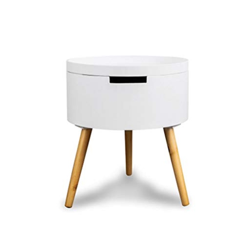 KGDC Comodino Net Red Creative Piccola Tavola Rotonda di Stile Giapponese Divano Laterale Mobile Tabella Laterale Semplice Tavolino Camera da Letto Comodino Tavolino da Salotto