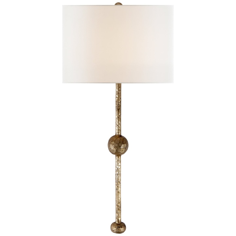 One Light Wall Sconce from the Carey Collection in Gilded Iron Finish by Visual Comfort Signature