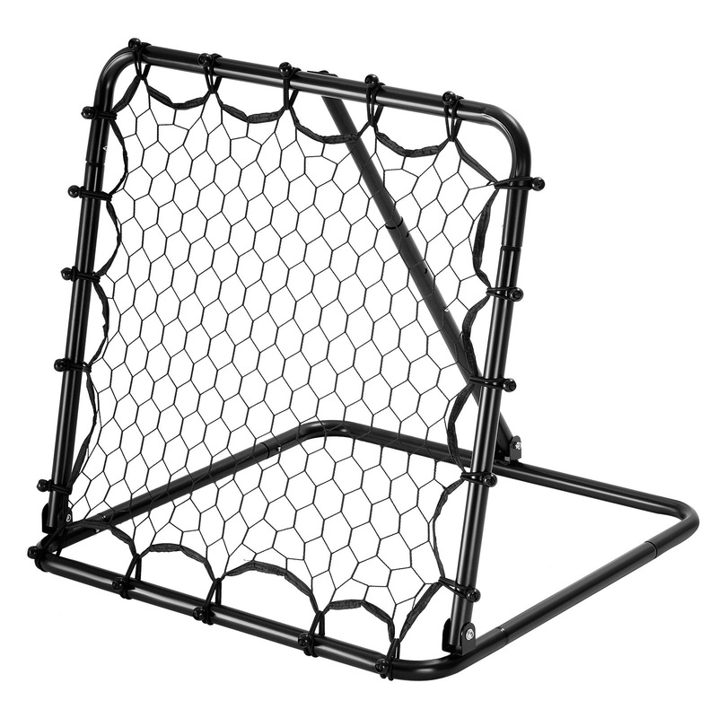 VEVOR 34″x34″ Soccer Rebounder Net Kick-Back Portable Football Training Gifts