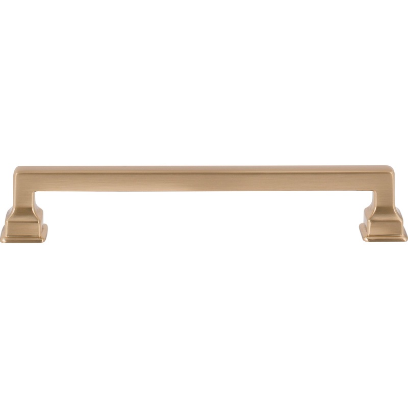 Atlas Homewares Erika Pull 6 5/16 Inch (c-c) Warm Brass
