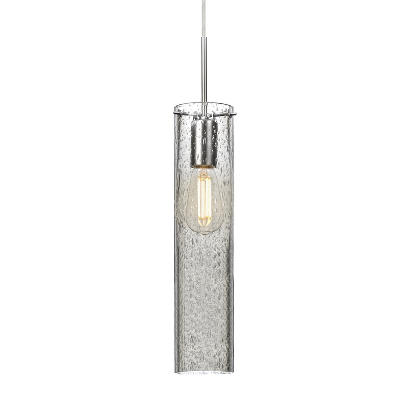 Besa 1JT-JUNI16CL-EDIL-SN Juni One Light Pendant Satin Nickel