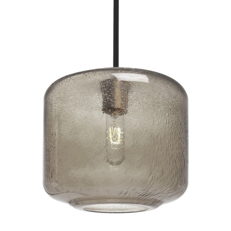 Besa 1TT-NILES10SM-BK Besa Niles 10 Stem Pendant One Light Pendant Black