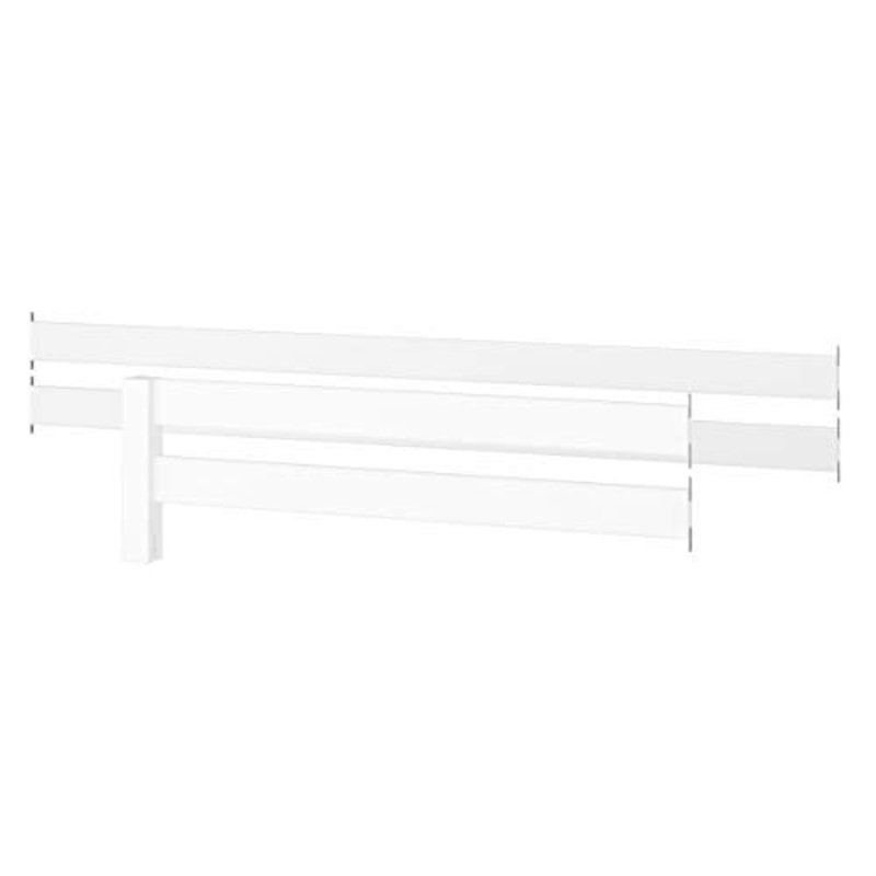 Erst-Holz Protezione inferiore per letti a castello 60.05/06/09/10 bianca 60.Kisi-05-06-09-10W