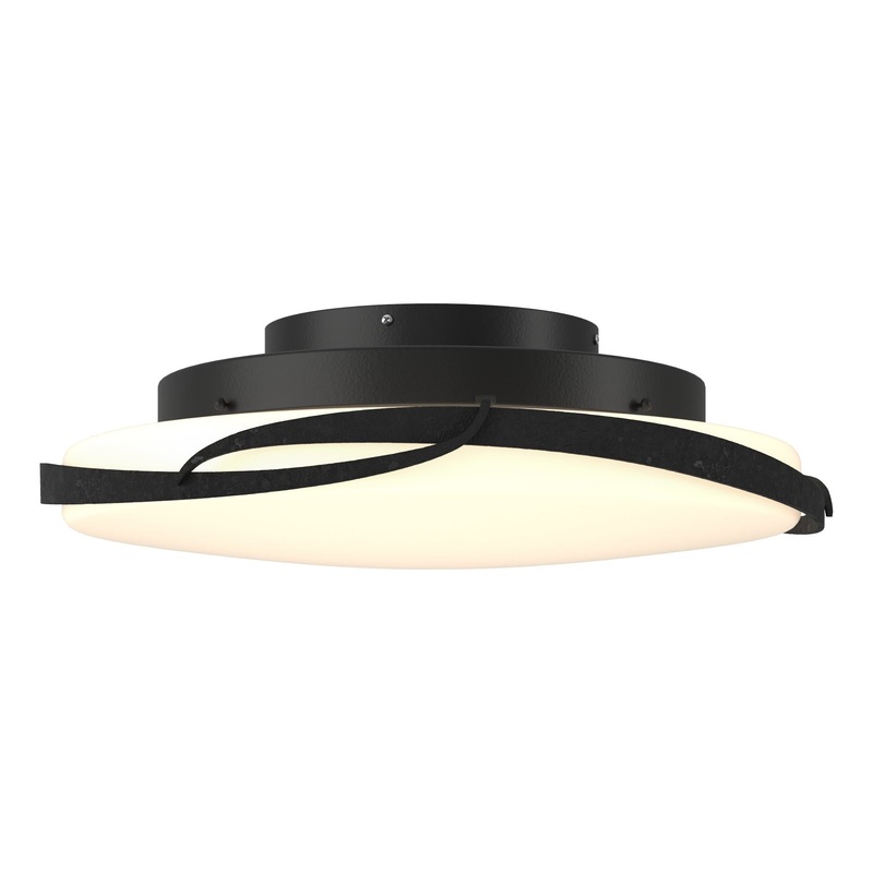 Flora LED Flush Mount Black