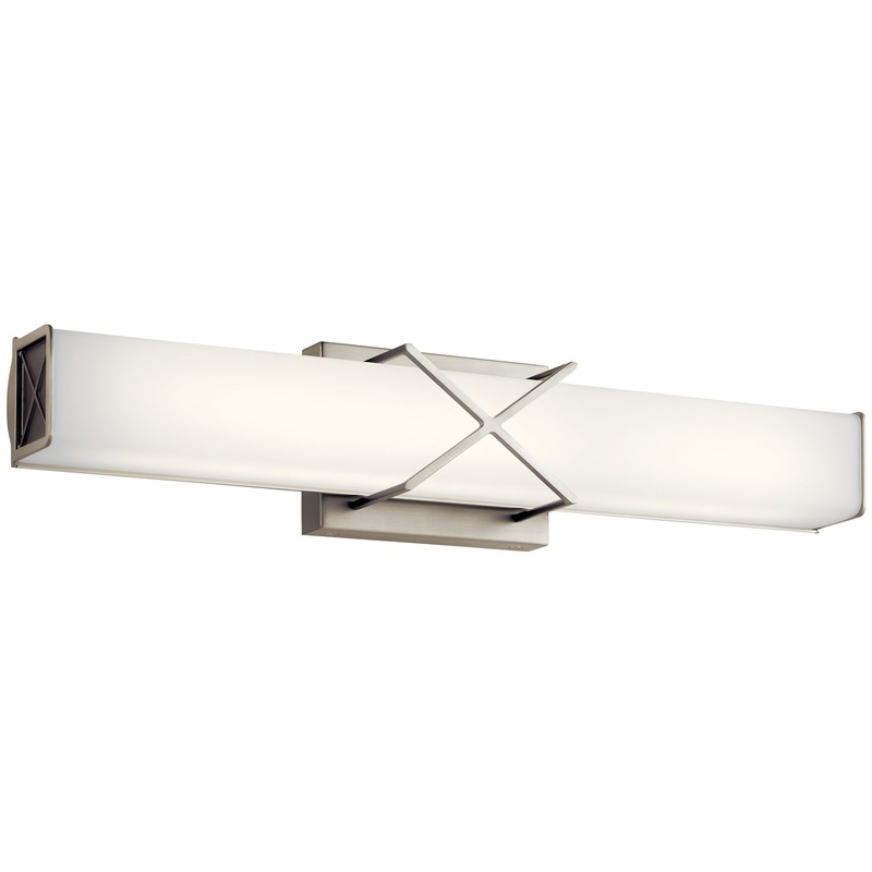 Kichler 45657NILED LED Linear Bath, Brushed Nickel