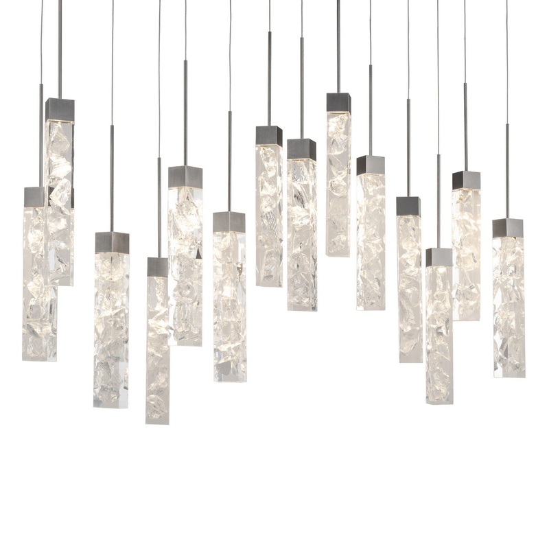 LED Pendant from the Minx Collection in Antique Nickel Finish by Modern Forms