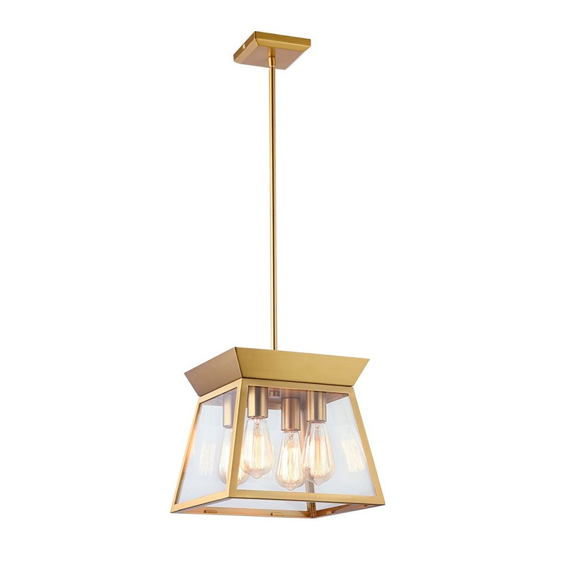 Lucian Chandelier – Brushed Brass / 12.00