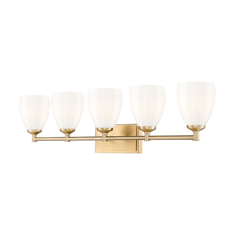 Oren 5-Light Vanity Modern Gold