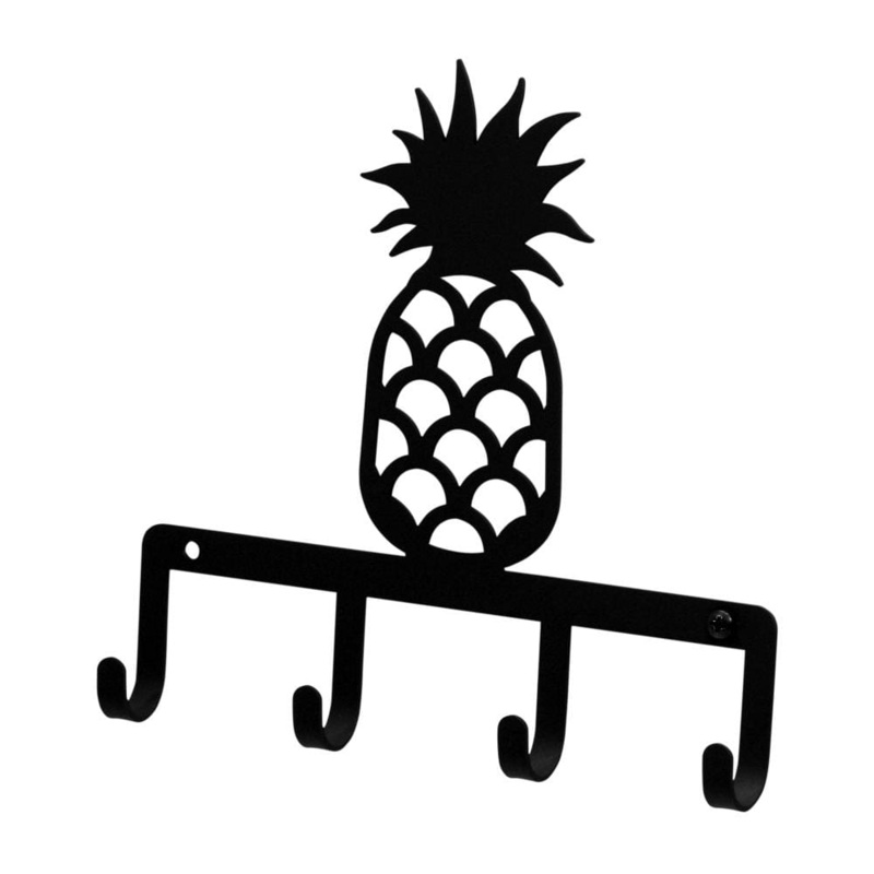 Village Wrought Iron KH-44 Pineapple Key Holder