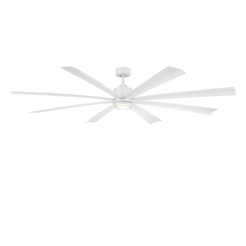 84″Ceiling Fan from the Size Matters Collection in Matte White Finish by Modern Forms Fans