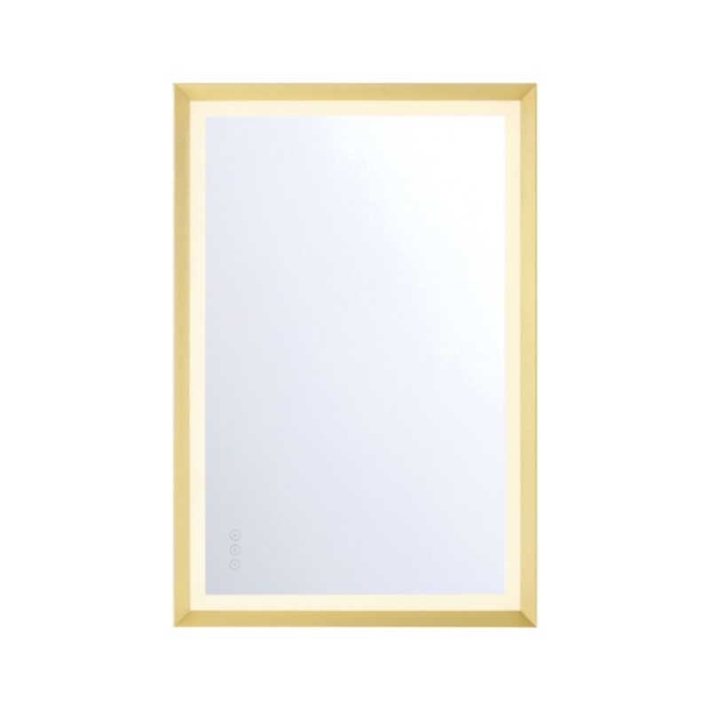 Artell 24×36″ LED Mirror Gold