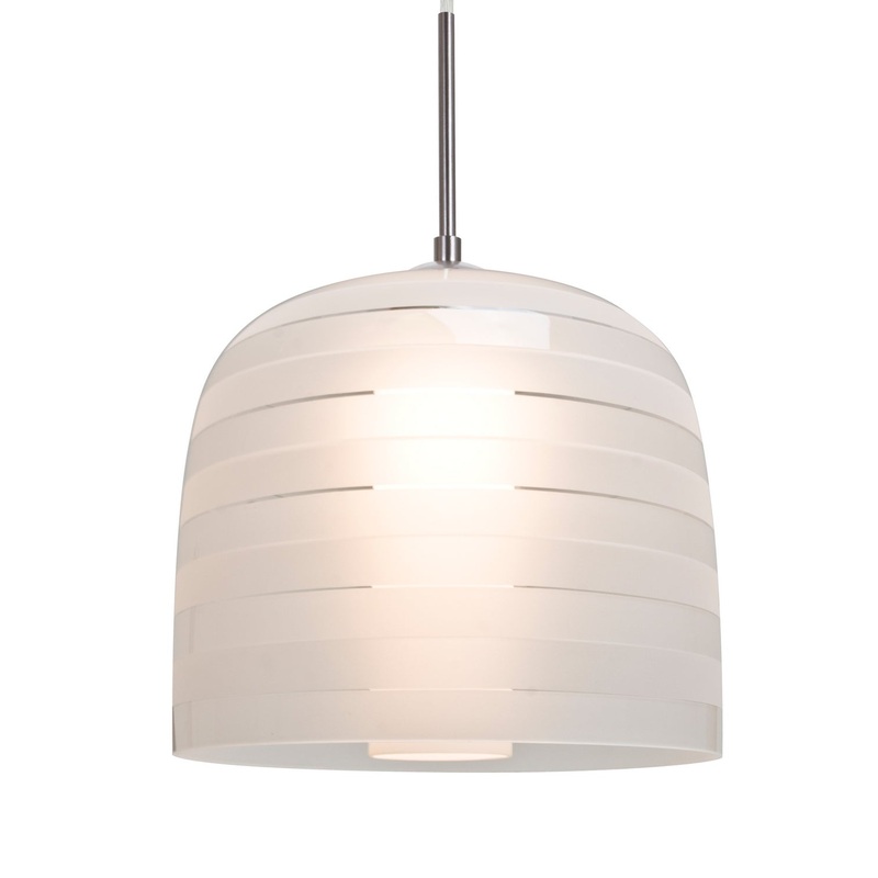 Besa 1JC-MITZI10FR-SN Mitzi 10 One Light Pendant Satin Nickel