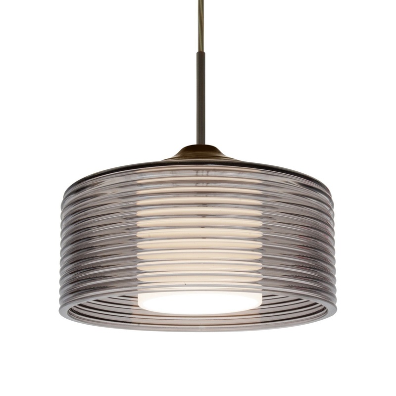 Besa 1JT-BELUSM-LED-BR Besa Belu Pendant LED Pendant Bronze