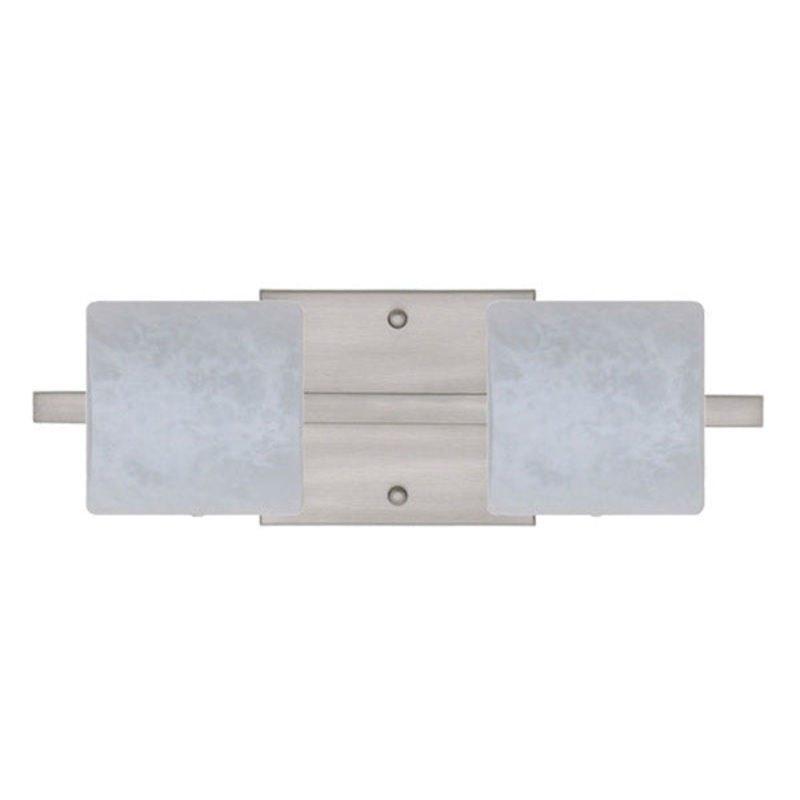 Besa 2WS-787319-SN Paolo Two Light Wall Sconce Satin Nickel