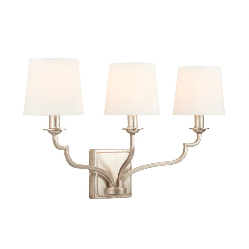Capital Lighting 138731WG-698 Ophelia 3 Light Vanity Winter Gold