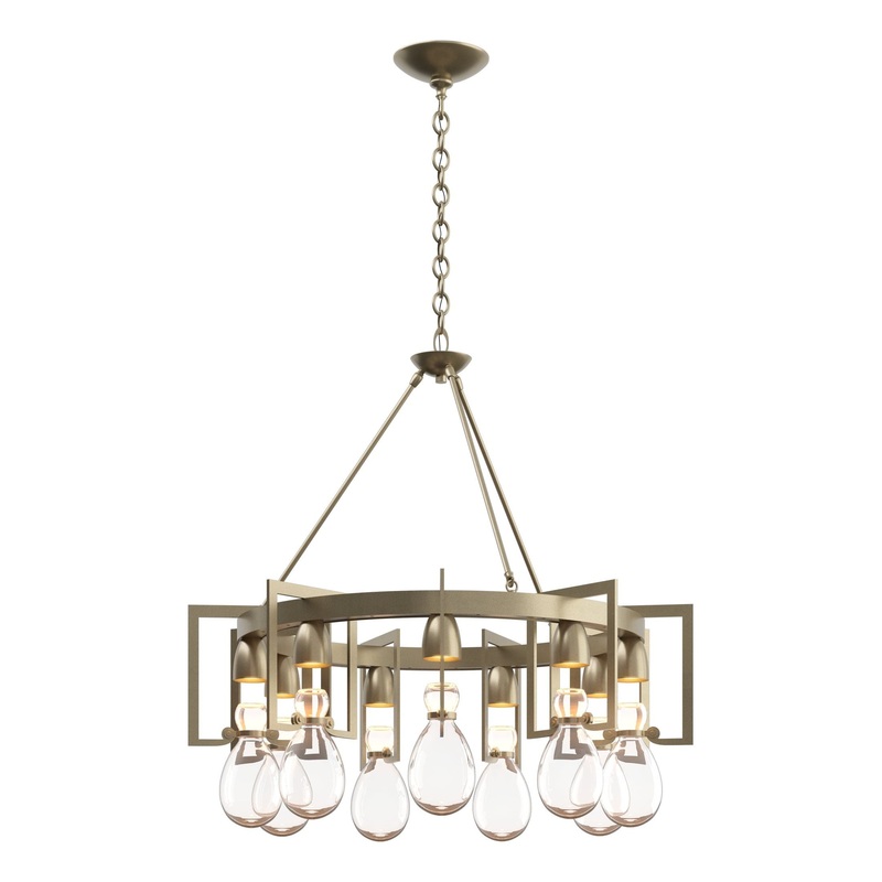 Apothecary Circular Chandelier Soft Gold