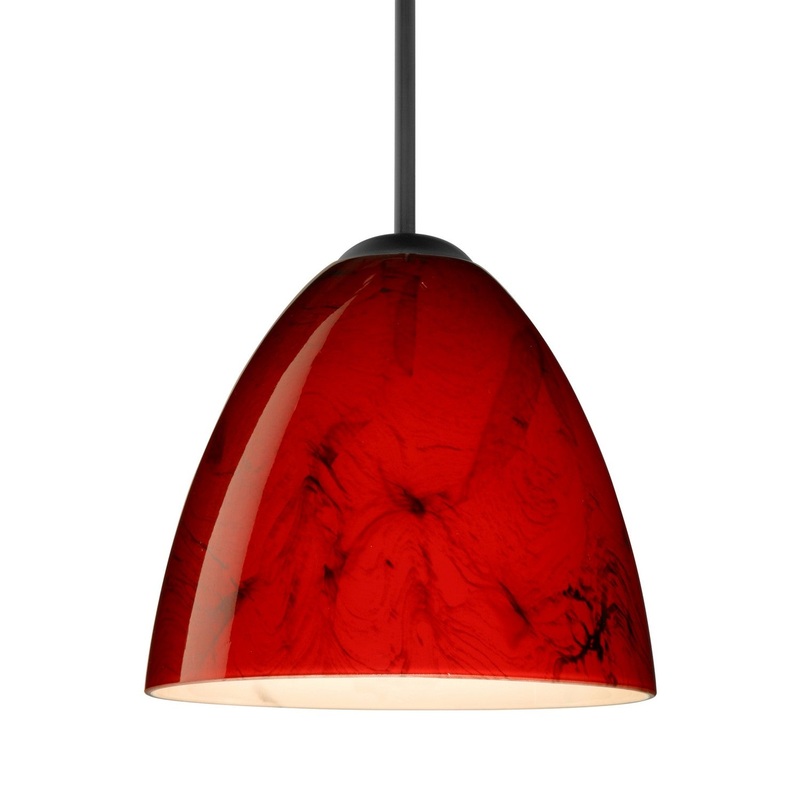 Besa 1JT-4470MA-BK Besa Vila Pendant One Light Pendant Black