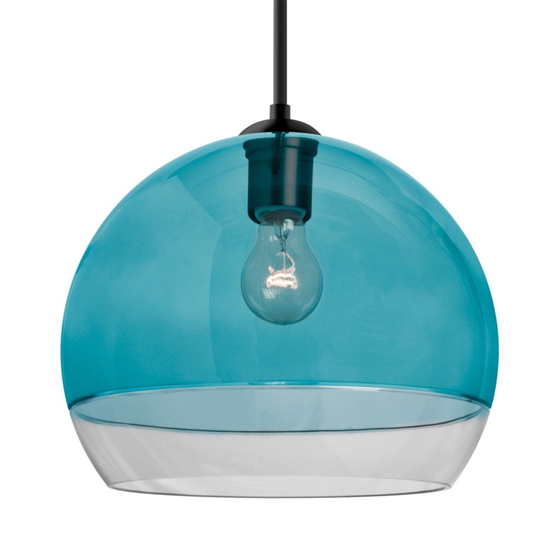 Besa 1JT-ALLY12BL-BK Besa Ally 12 Pendant One Light Pendant Black