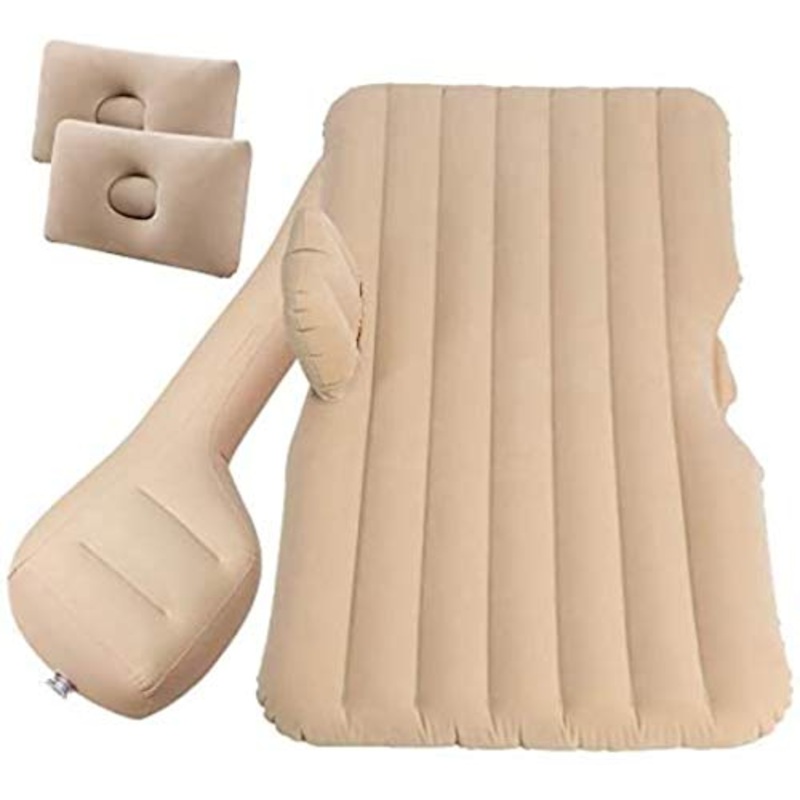 HongLianRiven Lettino da Viaggio Auto Gonfiabile Letto Letto Gonfiabile for Le Automobili, Viaggi Posteriore Letto, Materasso in Automobile, Auto Divano, Sedile Posteriore, Cuscino d’Aria Letto 5-12