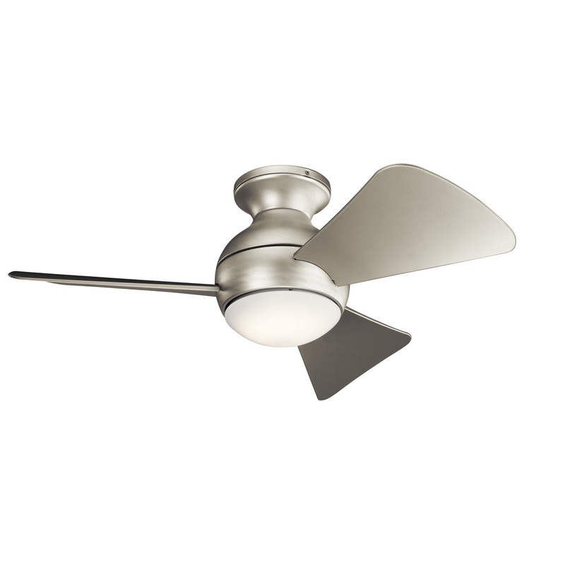 Kichler 330150NI 34″ Ceiling Fan, Brushed Nickel