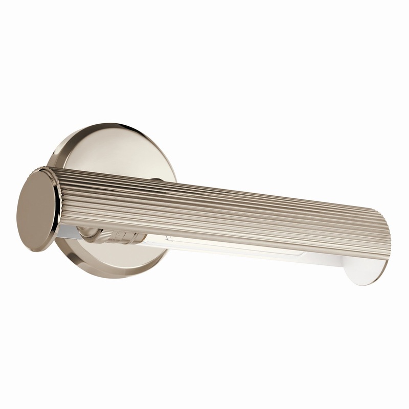 LED Picture Light from the Midi Collection in Polished Nickel Finish by Kichler