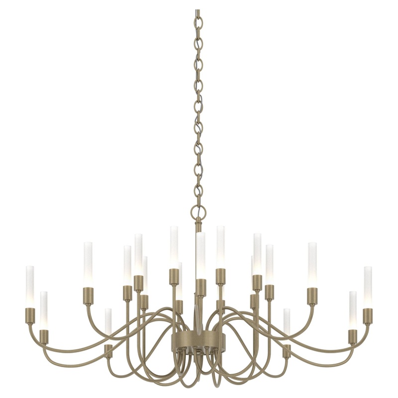 Lisse 20-Arm Chandelier Soft Gold