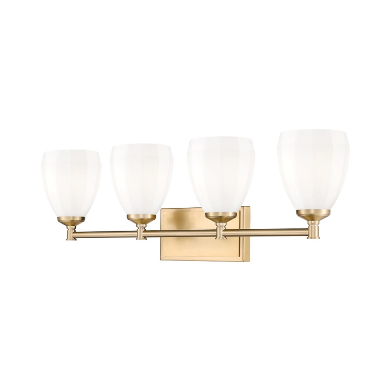 Oren 4-Light Vanity Modern Gold