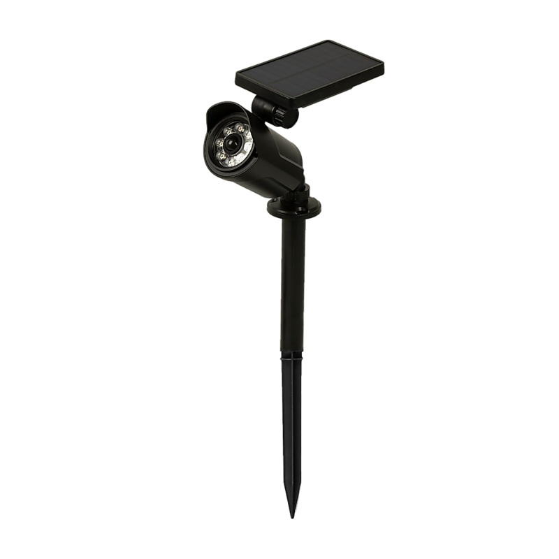 Solar LED Spotlight – Solar-powered motion-activated LED security light
