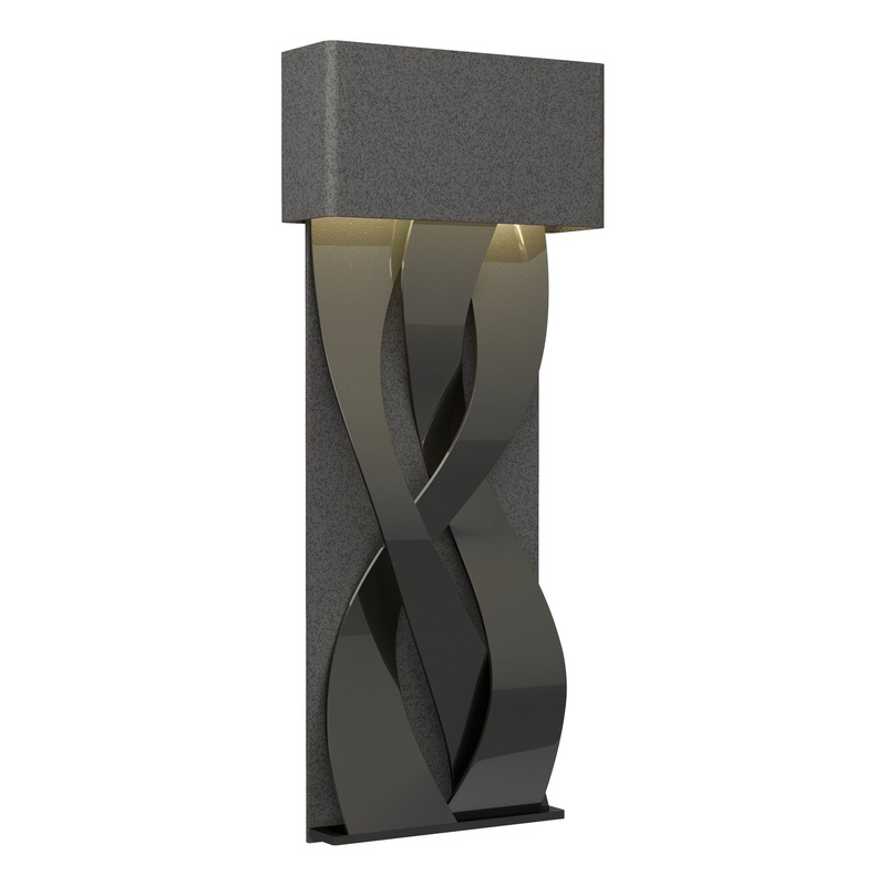 Tress Small LED Sconce Natural Iron Ink