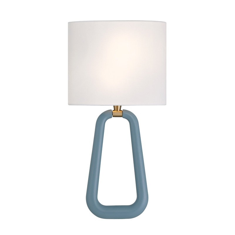 Two Light Wall Sconce from the Jori Collection in Aged Brass/Blue Finish by Crystorama