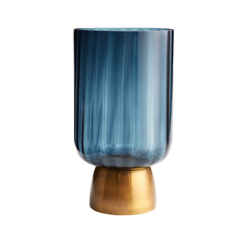 Arteriors 4866 Ingram Hurricane Navy Optic