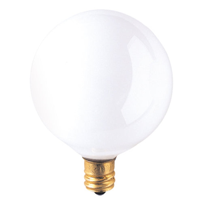 Bulbrite 391015 Globe Light Bulb White