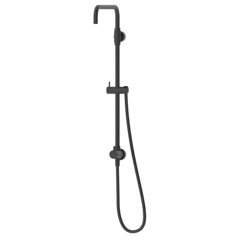 Shower Pipe Dia Exposed Riser 1 Lever Matte Black