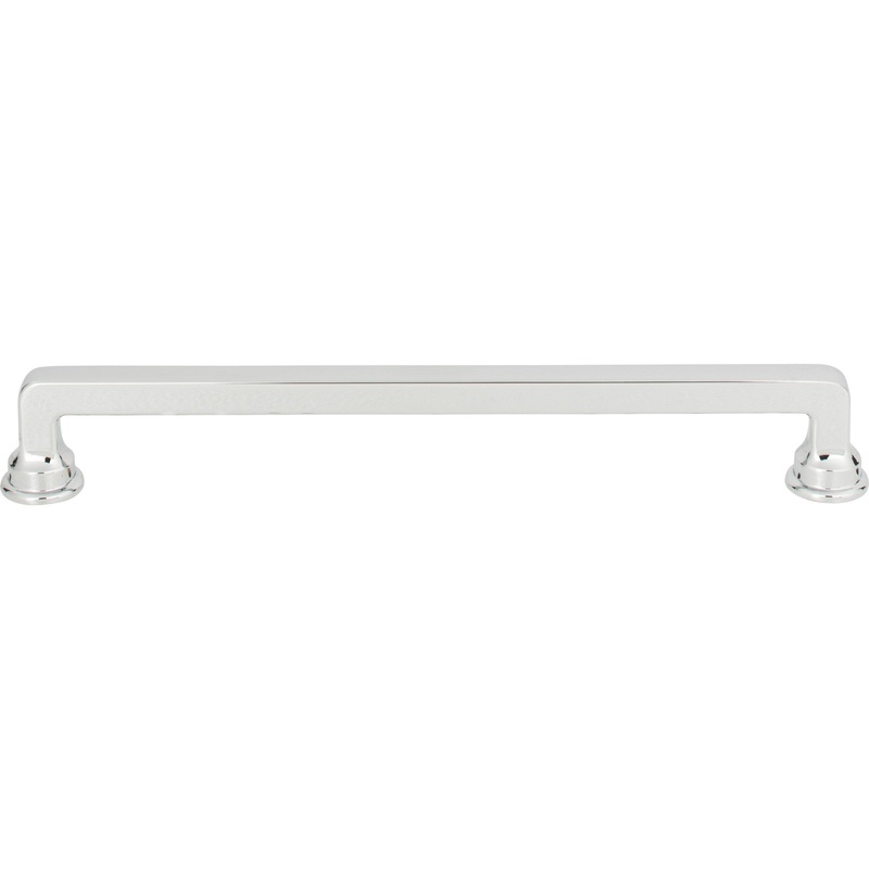 Atlas Homewares Oskar Pull 7 9/16 Inch (c-c) Polished Chrome