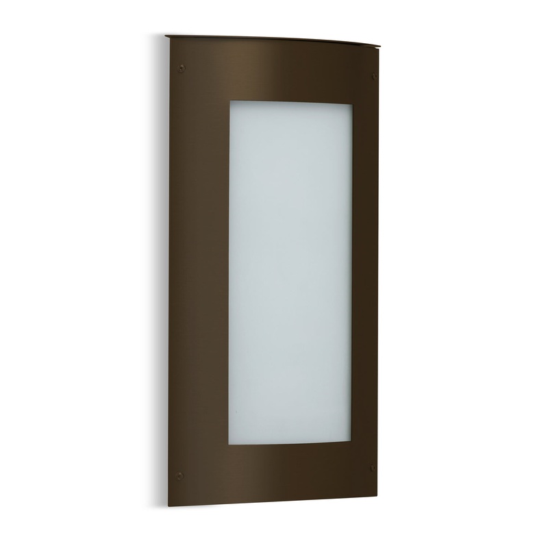 Besa EXPO16-WA-LED-BR Expo LED Outdoor Wall Sconce Bronze