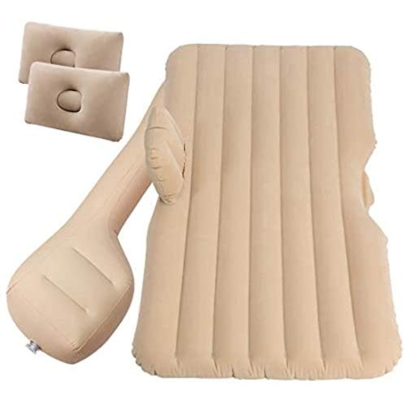 HongLianRiven Lettino da Viaggio Auto Gonfiabile Bed Auto Tornio Auto Materasso Gonfiabile da Auto Split Floccaggio Materasso Auto Cuscino d’Aria Letto 5-14 (Color : Pink)