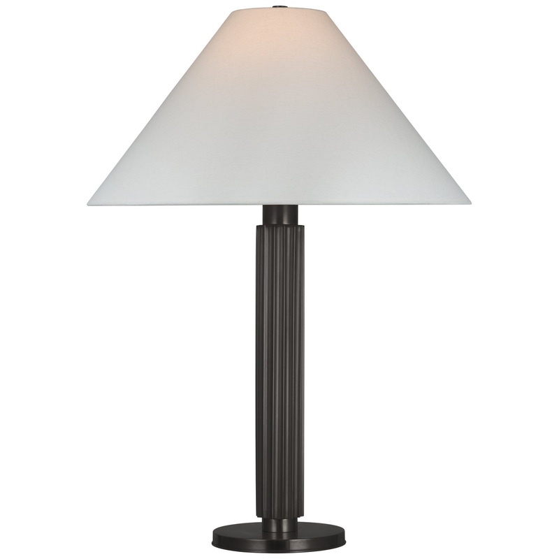 LED Table Lamp from the Durham Collection in Bronze Finish by Visual Comfort Signature