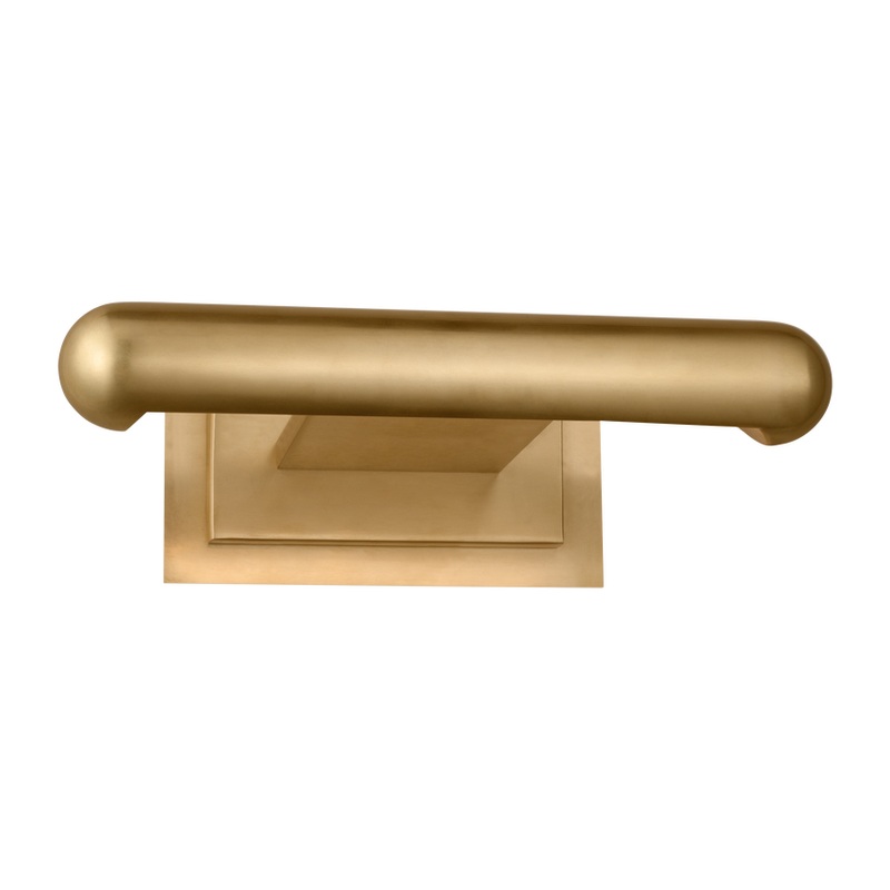 Agra 12 Picture Light Hand Rubbed Antique Brass