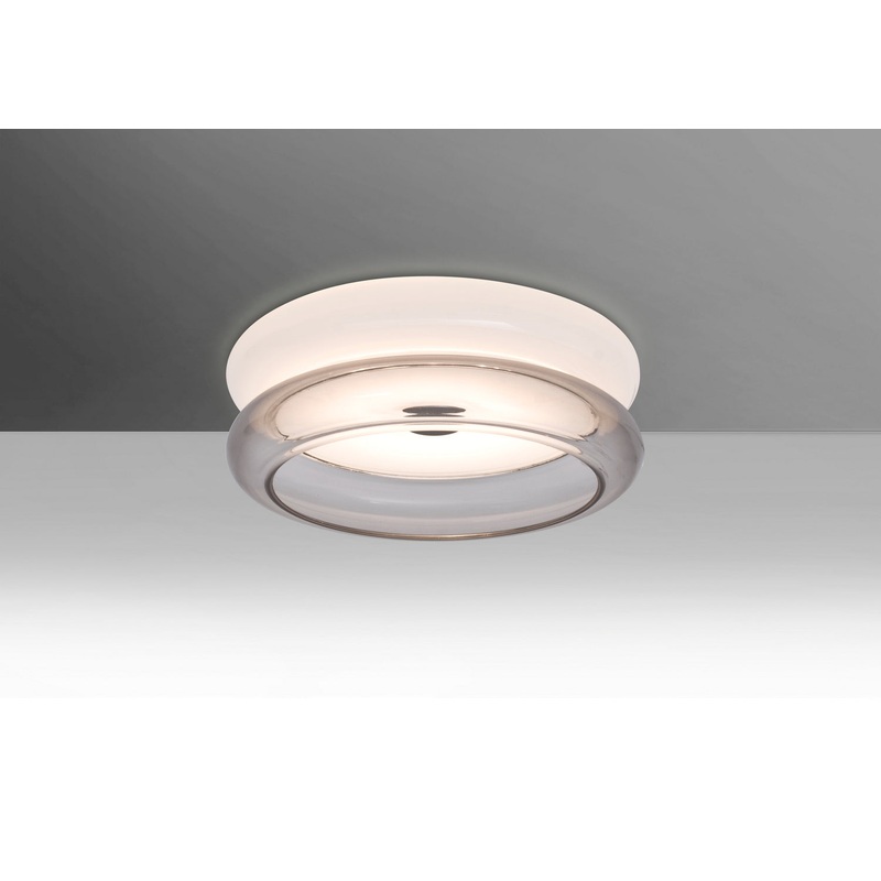 Besa TOPPER8SMC-LED Topper LED Flush Mount