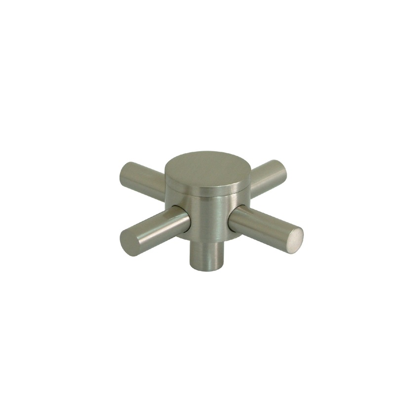 KSH2368DX Metal Cross Handle, Brushed Nickel