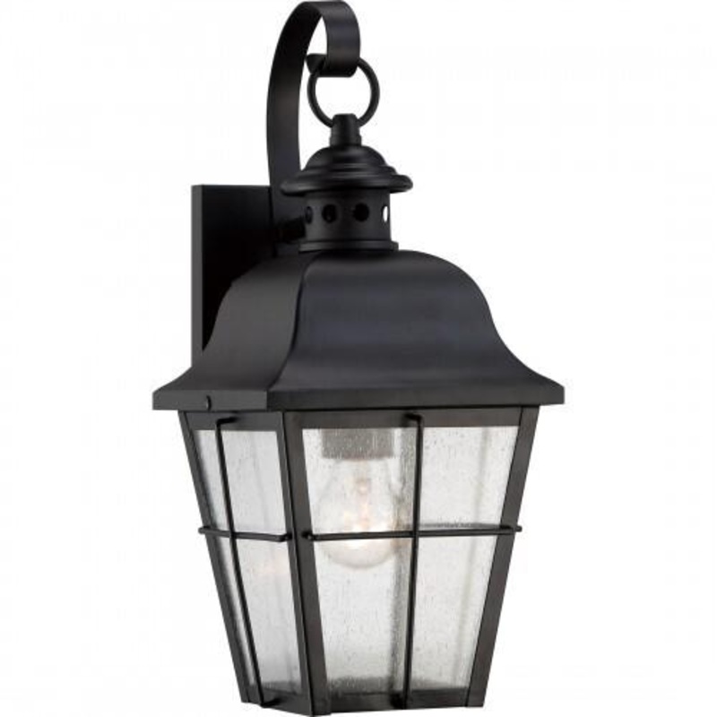 Quoizel MHE8406K Millhouse Outdoor wall mystic blck Outdoor Lantern