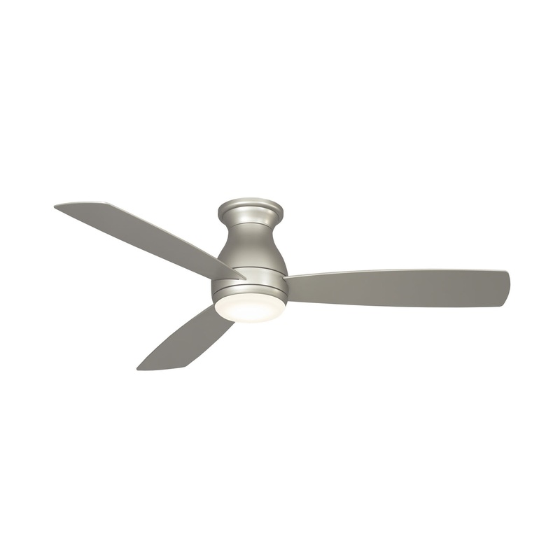 52″Ceiling Fan from the Hugh 52 Collection in Brushed Nickel Finish by Fanimation