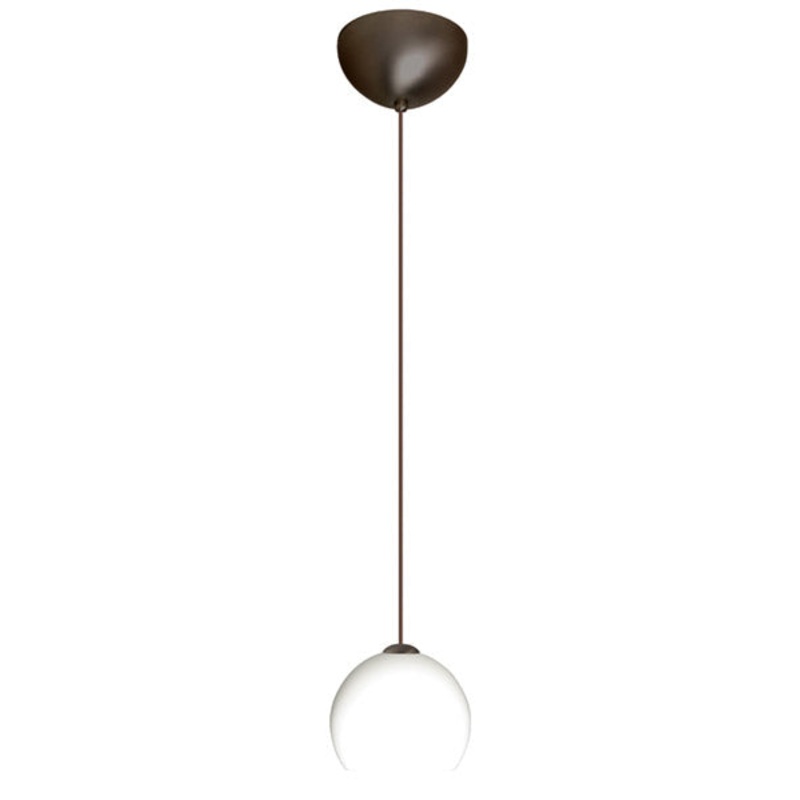 Besa 1XC-565807-BR Palla One Light Pendant Bronze