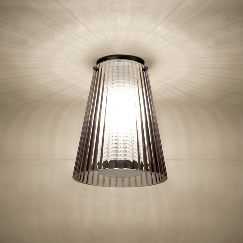 Besa DIONSMC-BK Besa Dion Ceiling One Light Ceiling Mount Black