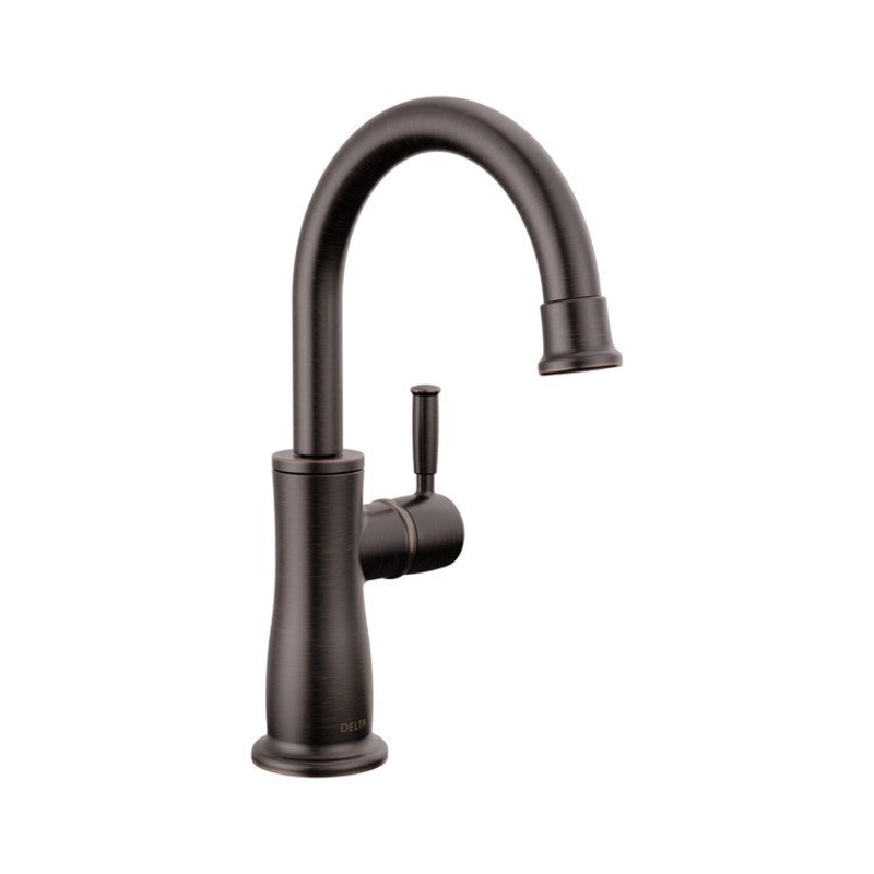 Beverage Faucet Traditional Cold Water Only with Air Gap 1 Lever ADA Venetian Bronze