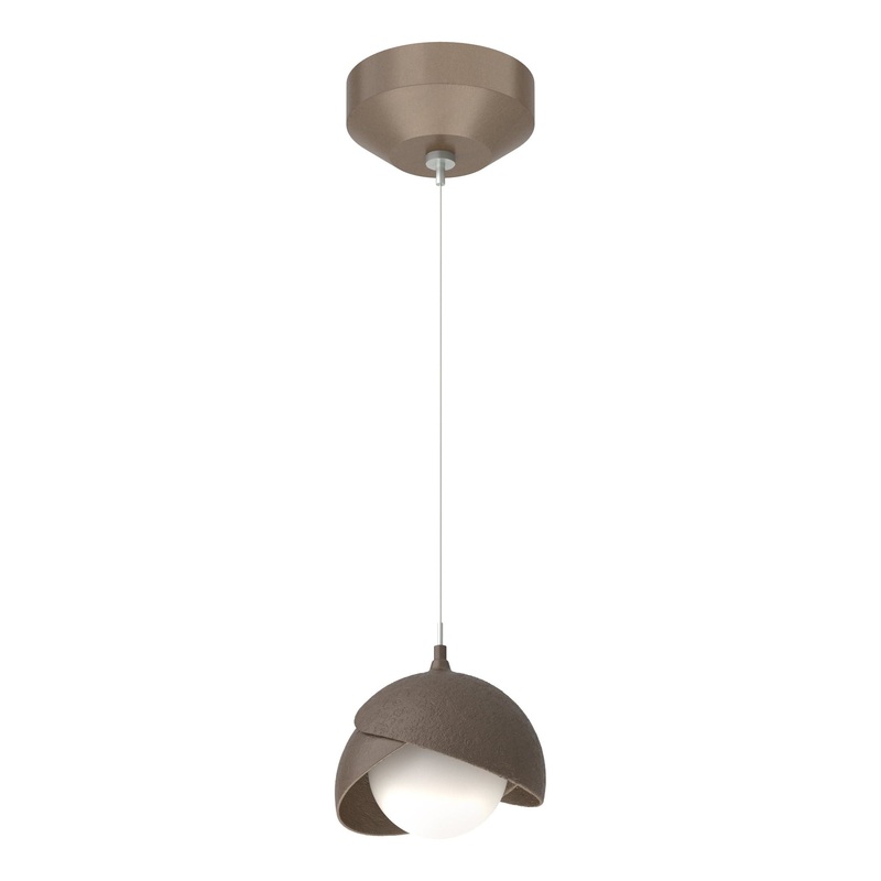 Brooklyn Double Shade Low Voltage Mini Pendant Bronze Bronze