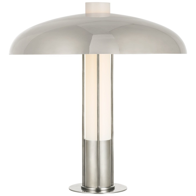 LED Table Lamp from the Troye Collection in Polished Nickel Finish by Visual Comfort Signature