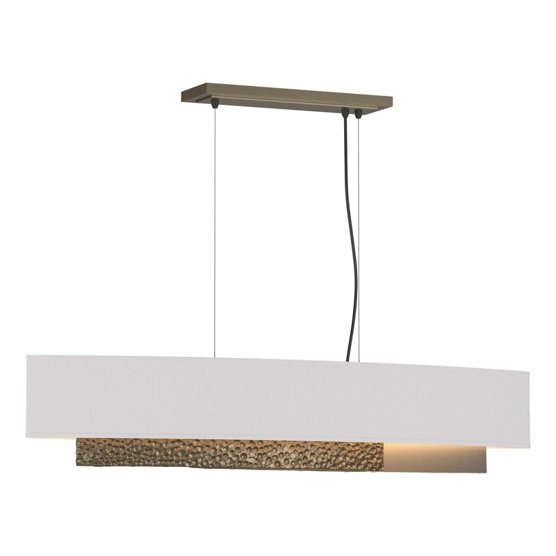 Oceanus Pendant Soft Gold Flax Shade (SE)