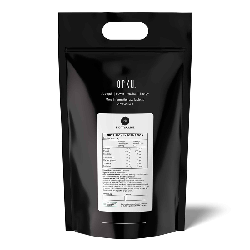 Orku 10Kg L-Citrulline Powder Buckets – 100 % Pure Food Grade Amino Acid